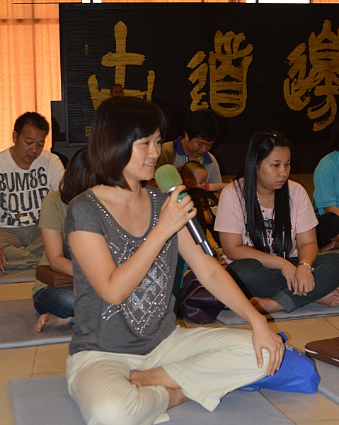 20131013 靜緣同學分享出席聆聽『死亡與再生』佛法班心得。