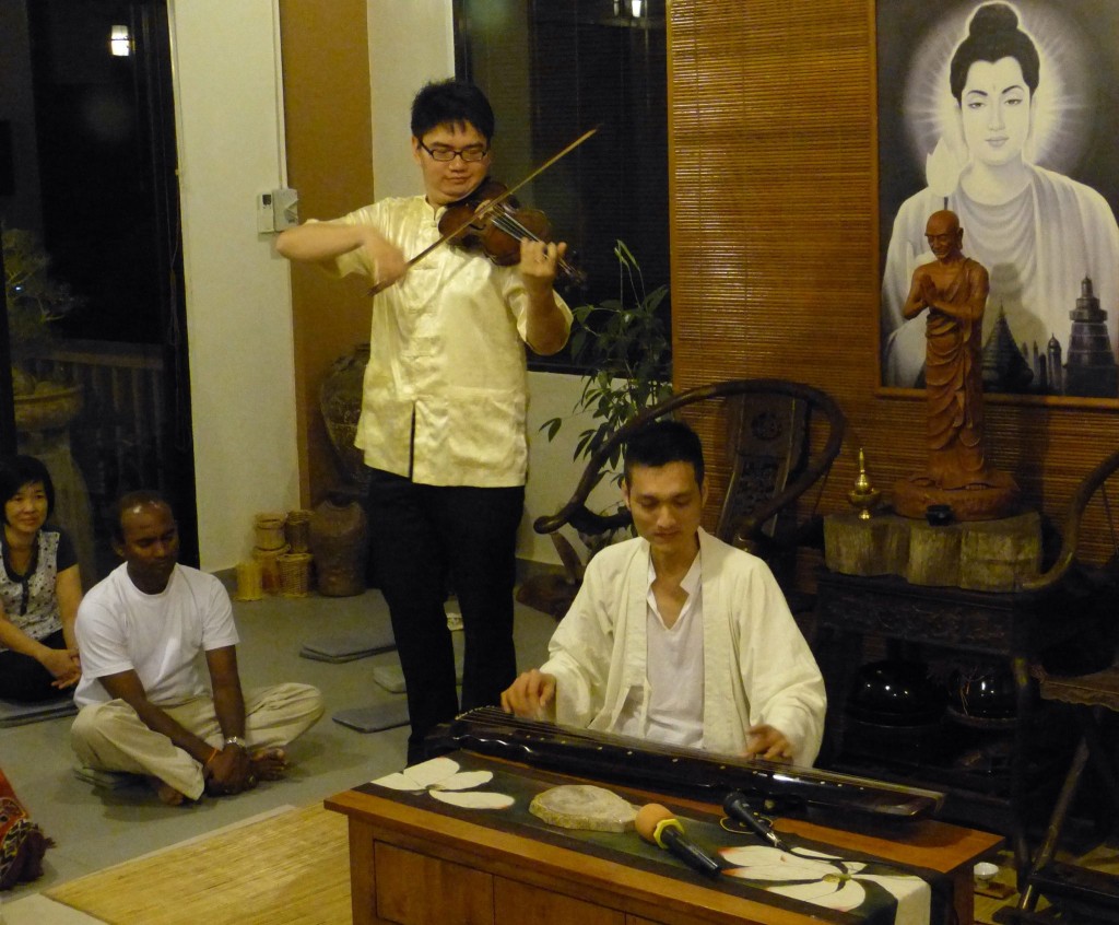20131231古琴與小提琴合作演奏。