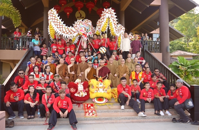 20140131於沙門樂住前大合照。