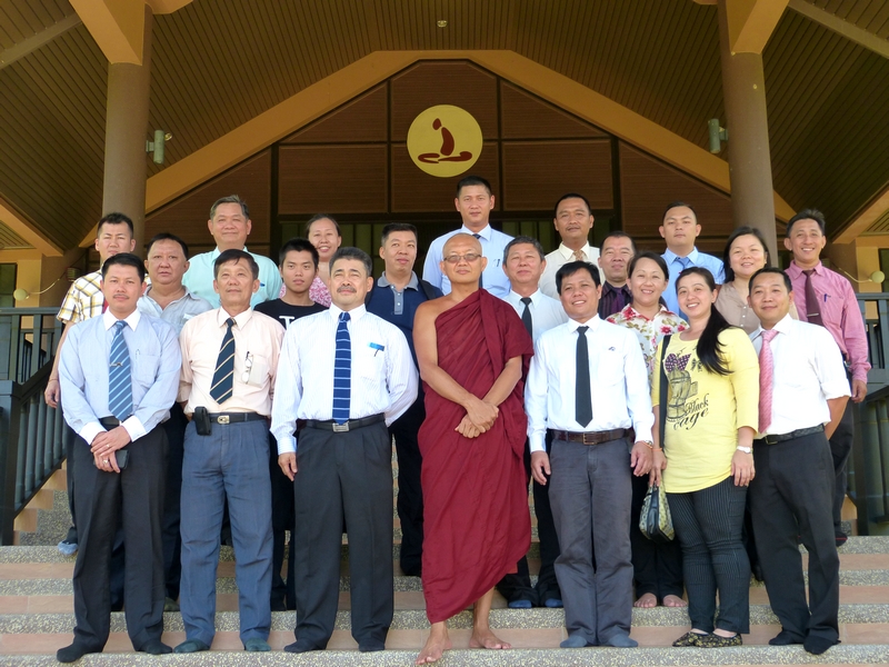 20140422於沙門樂住門口合影。