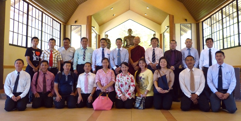 20140422於沙門樂住大禪堂合影。