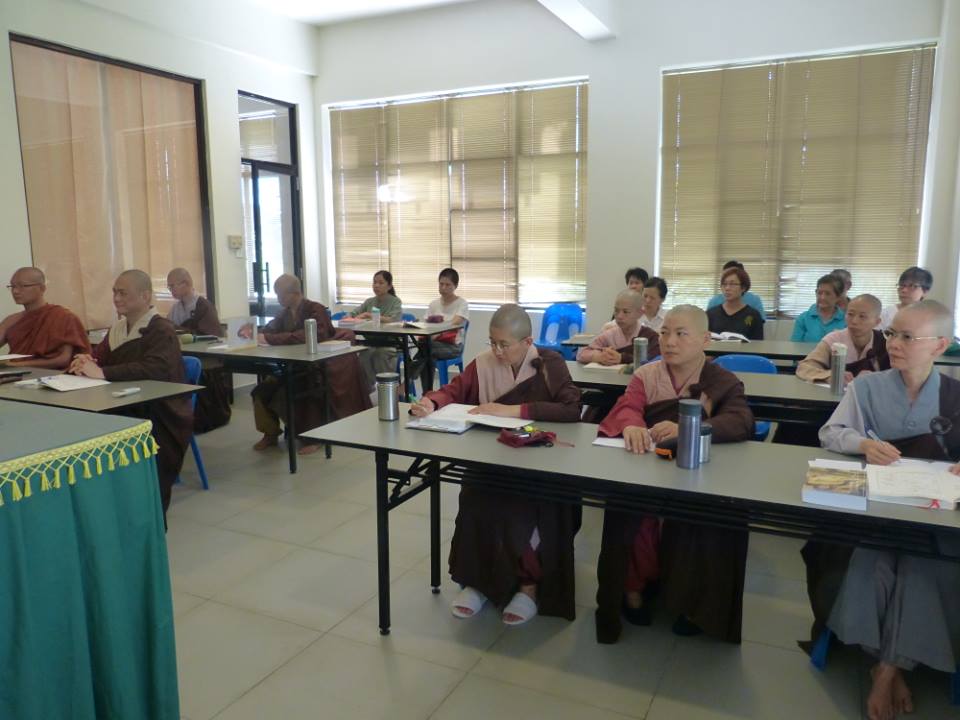 20140701《俱舍論》上課一幕。