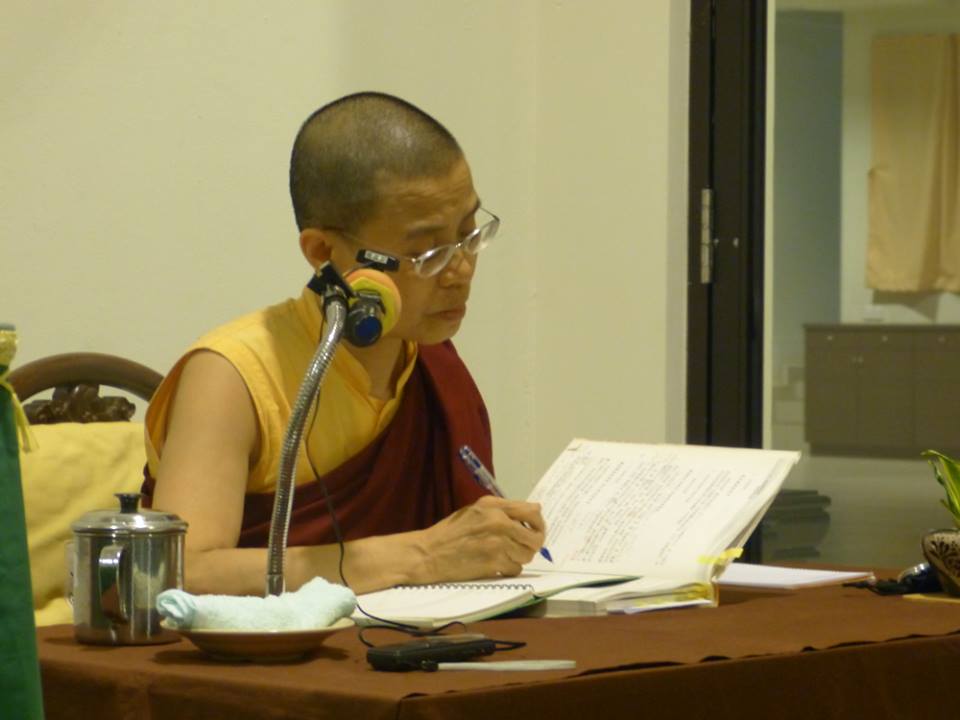 20140701確吉卓瑪法師藏譯中。