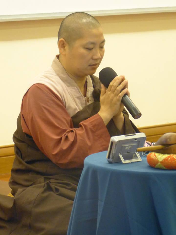 20140705-26日禪孝比丘尼帶領誦念禮敬三寶及itipiso。