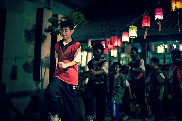 20140913兒童班男生也呈獻舞曲「小帥哥，我相信」。[此相片由李涵威醫生攝]