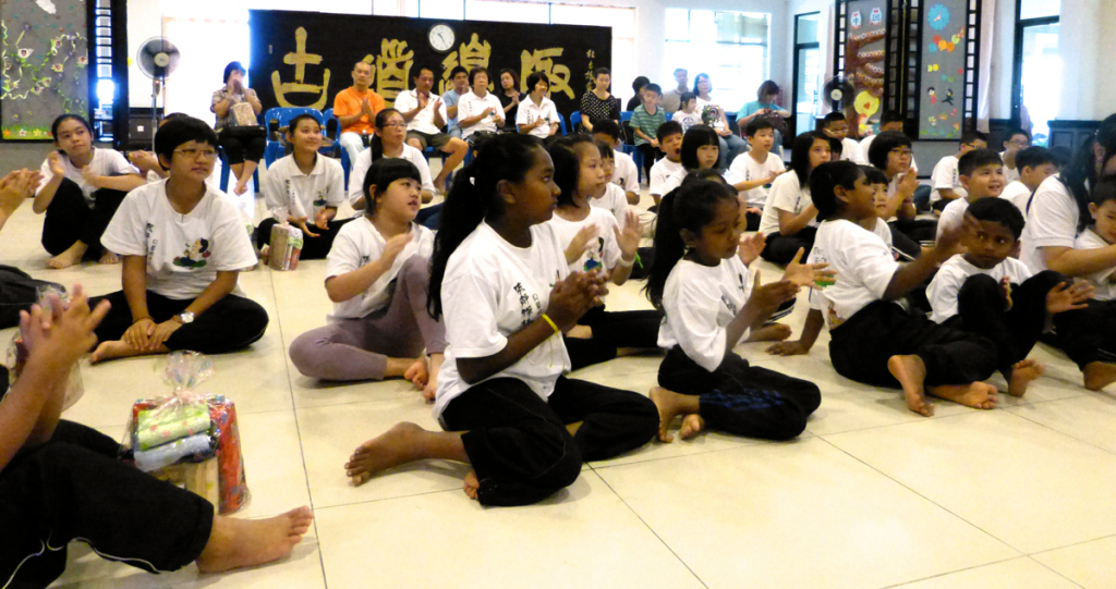 20141019結業禮進行一幕。