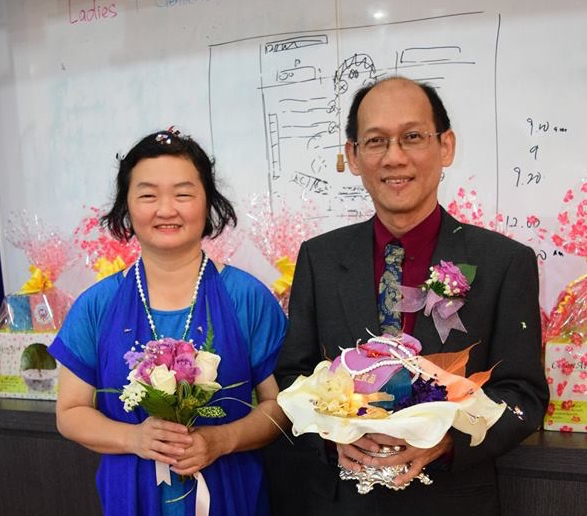 20141109 馬佛靑沙州聯委會顧問符史滿居士伉儷也參與。