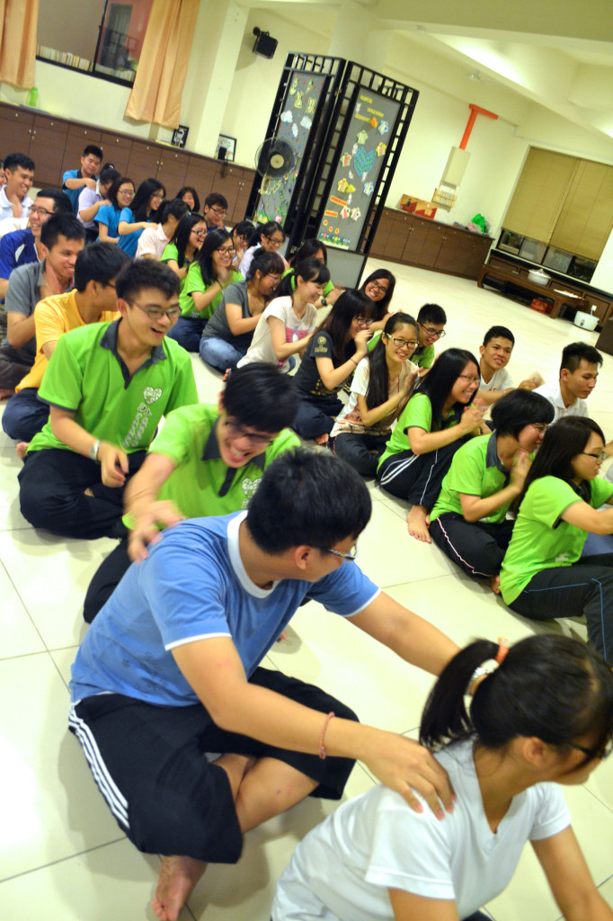 20150306 破冰遊戲之一。