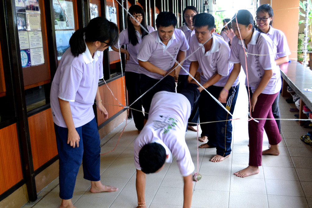 20150307 station game 遊戲之一。