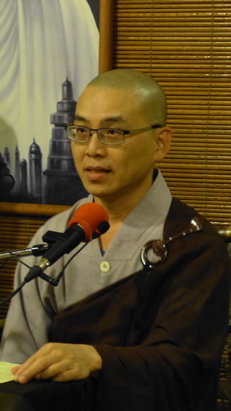 開仁長老給予大家勉勵