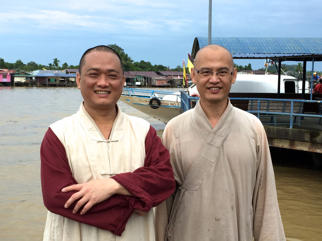 20150907 美麗的林夢，攝於出發前往納閩的船隻前。