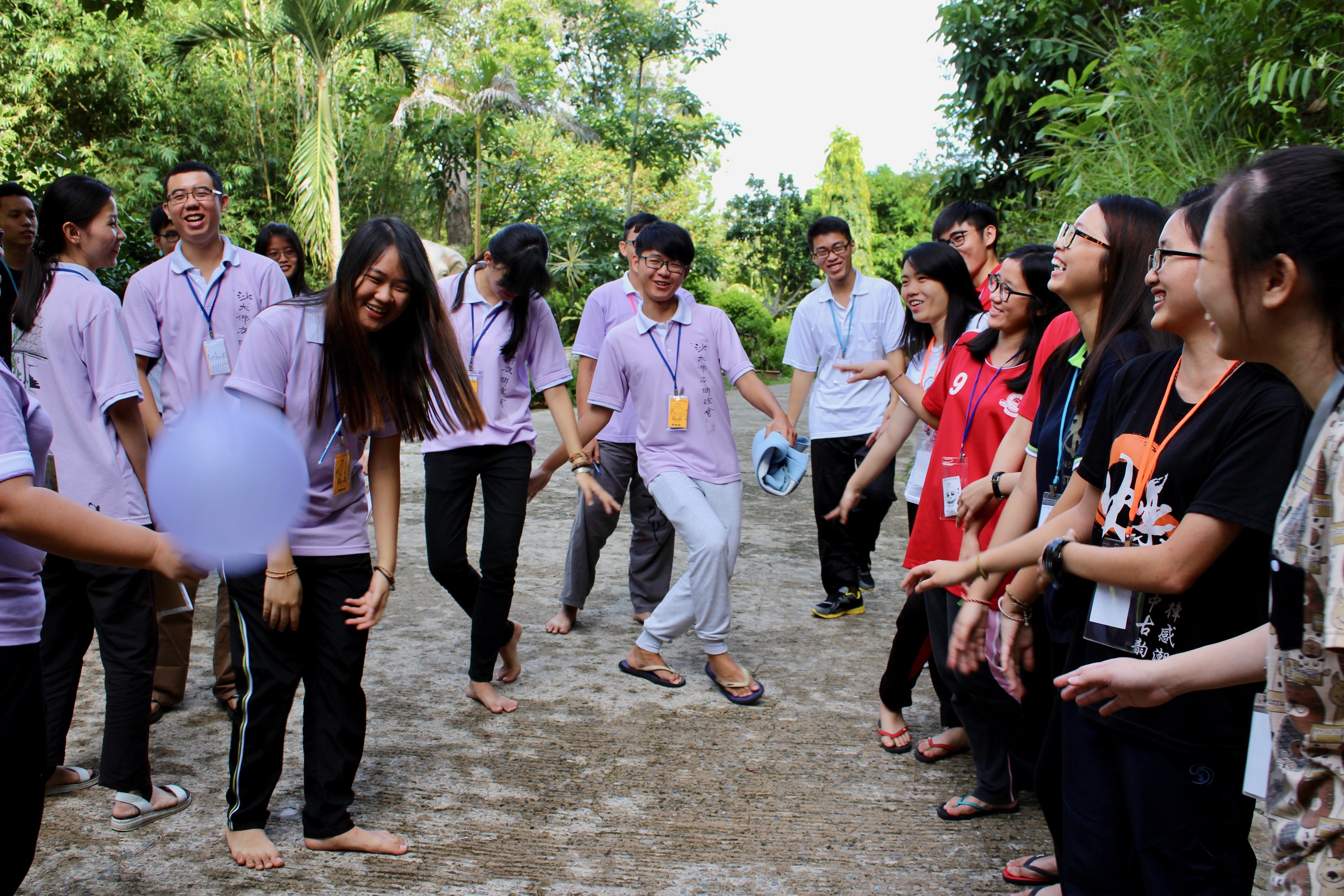 於寂靜禪林活動一幕