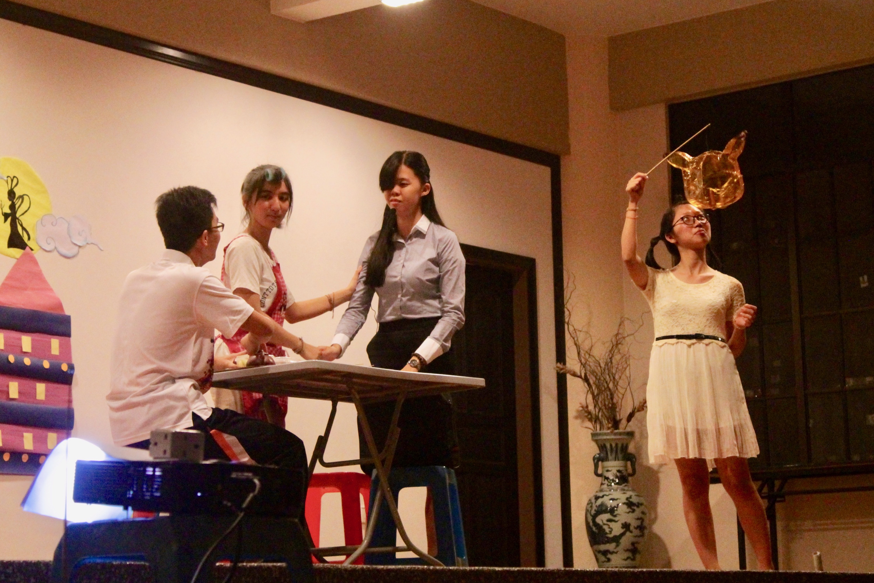 晚會小劇場一幕