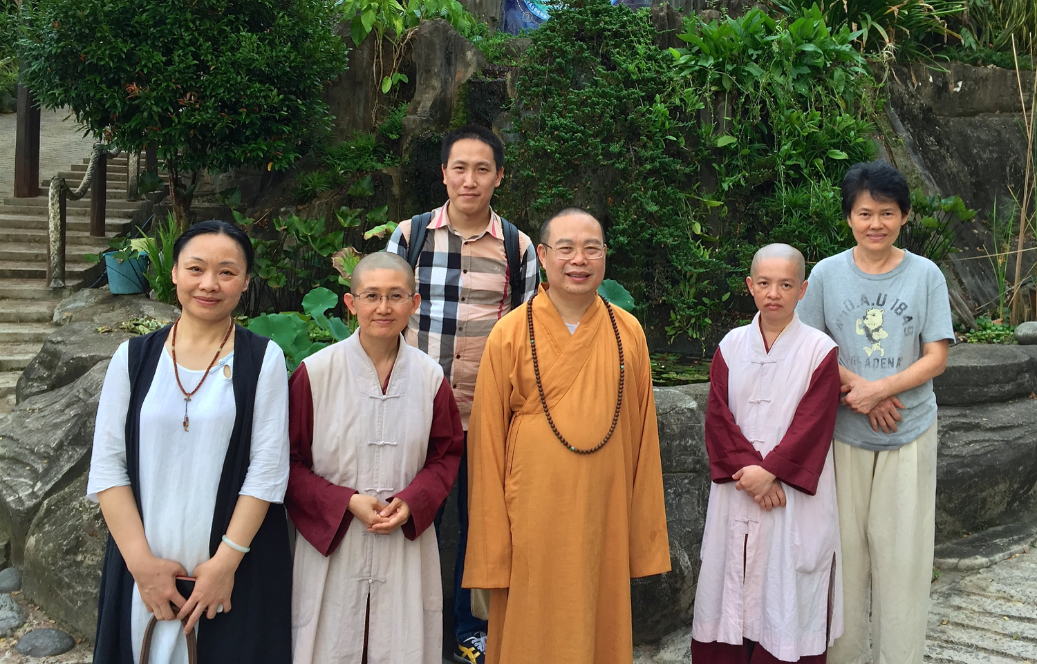 20170220來自中國同個祖籍的眾人有緣千里來相會，緣起圖前合影。