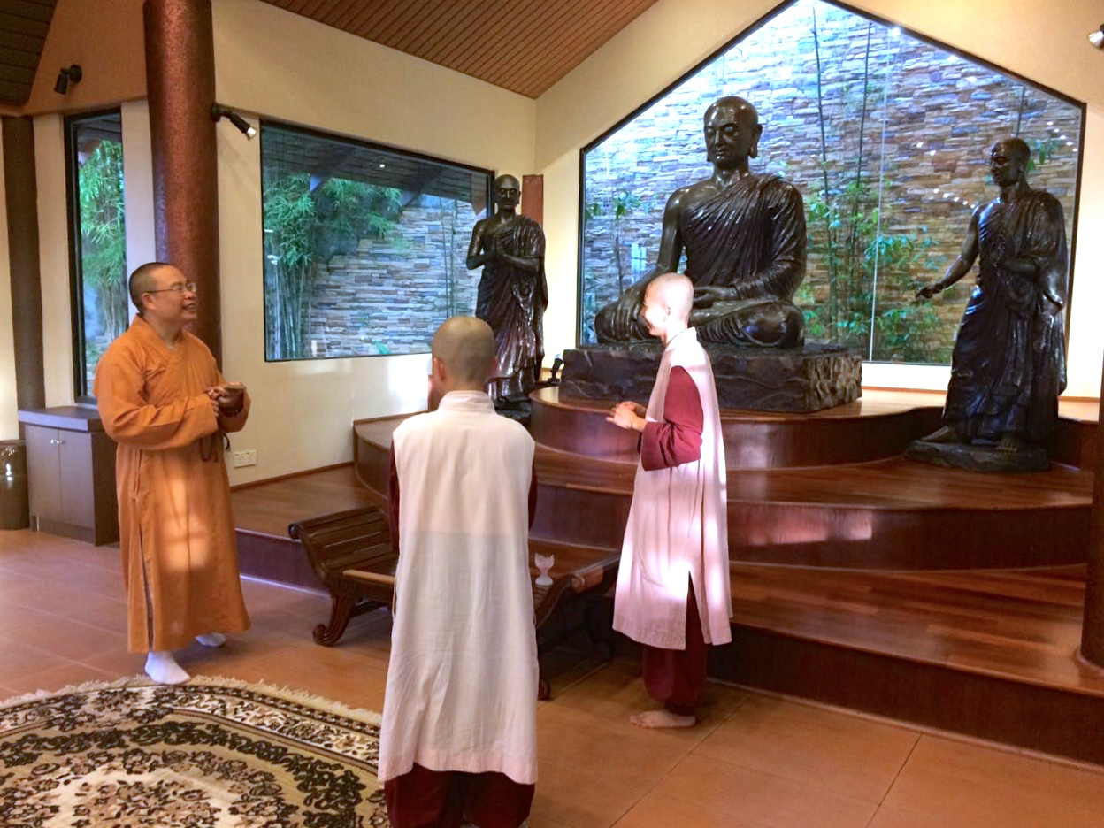 20170220參觀禪堂。