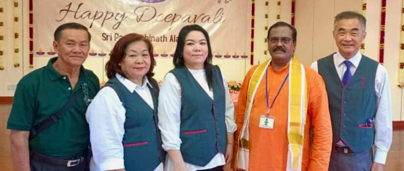 應邀出席DEEPAVALI慶宴