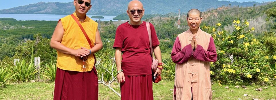 His Eminence Tritsab Rinpoche 及 Ven. Lama Konchok Sonam 蒞臨禪林