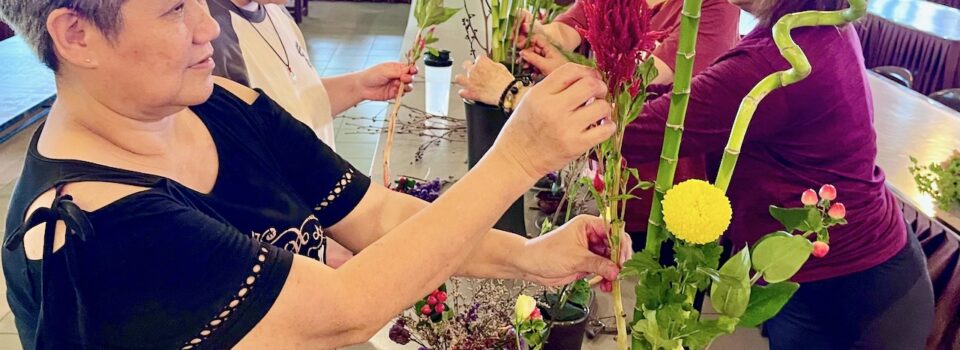 甲辰小除夕插花莊嚴道場