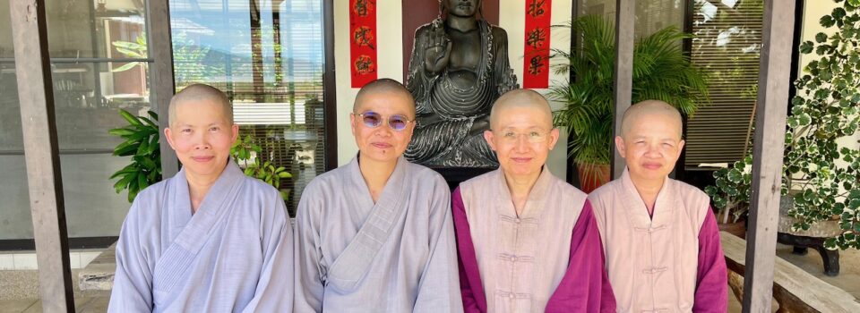 通羅法師及上進法師到訪