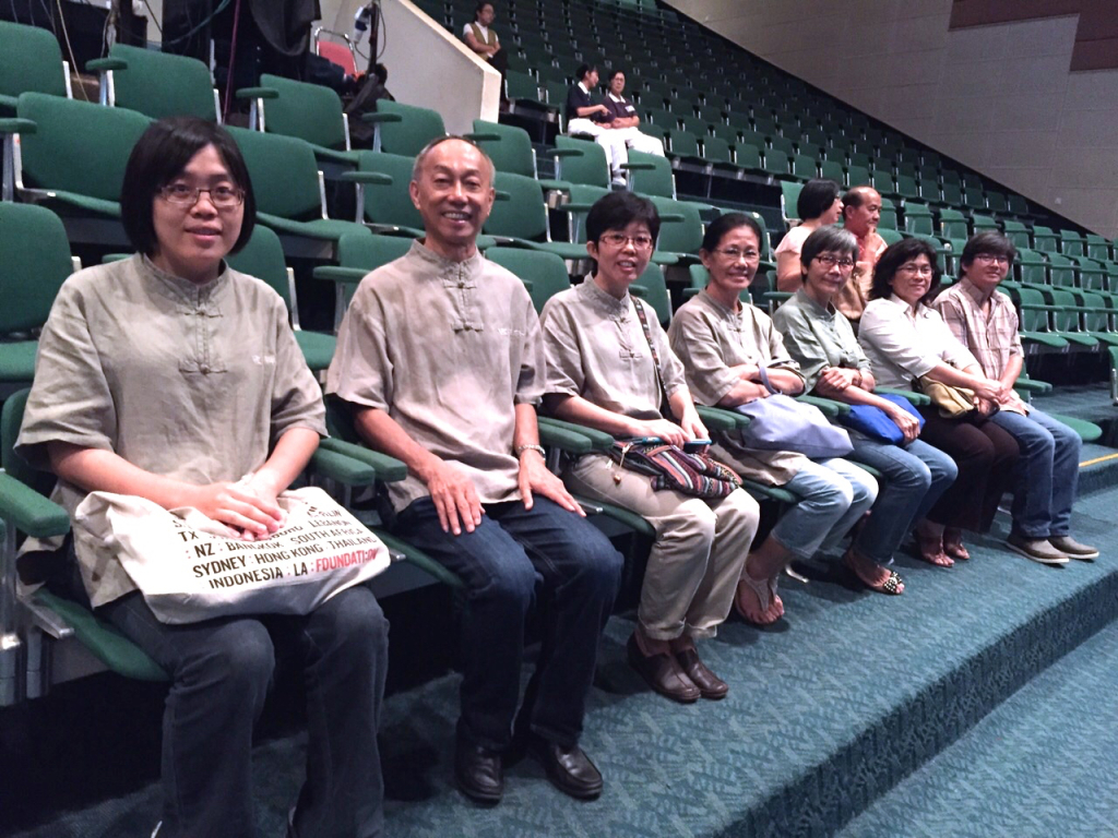 20150111護法會會長寂仁居士等眾前往yayasan sabah出席此盛會。 眾人都對證嚴上人提出的「來不及了」的説法而感動。慈濟的三大願，就是人心凈化、社會祥和、天下無災難。